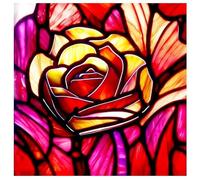 Puzzle 70 Piezas,Vidriera Rosa Puzzles para Adultos,Rompecabezas de Adultos, Juguetes de Regalo Entretenimento Puzzle, Juego de Rompecabezas