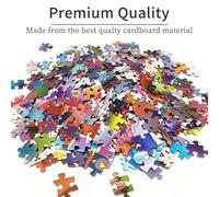 Puzzle 700 Piezas Adultos Animal Pato Rosa, Retos Divertidos, Relajarse, Desarrolla la Concentraciòn Mentàl, Rompecabezas Adultos 700 Piezas 52 x 38 cm