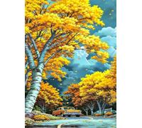 Puzzle 700 Piezas Adultos Camino Otoño, Rompecabezas Adultos 52x38 cm, Imposible, Difícil, Desafiante, Adecuado para Adultos y para la Decoración del Hogar