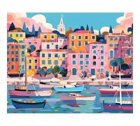Puzzle 700 Piezas Adultos,Ciudad Abstracta Puzzles para Adultos y Niños,Diversión Juguete Educativo Puzzle,Rompecabezas de Impresión de Alta Definición