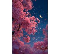 Puzzle 700 Piezas Adultos Flor Luna, Desarrolla la Concentraciòn y la Logica Desafío de Entretenimiento para la Mente, Puzzles 700 Piezas 52 x 38 cm