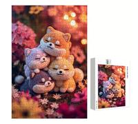 Puzzle 700 Piezas Adultos Perro & Dibujos Animados, Rompecabezas con Letras Traseras y Póster, Pasatiempo Antiestrés, Decoración de Pared, Regalo Decorar Mujer Hombre 52 x 38 cm (14 Años +) P3#1261