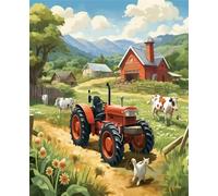 Puzzle 700 Piezas Adultos,Tractor agrícola Puzzles para Adultos y Niños,Diversión Juguete Educativo Puzzle,Rompecabezas de Impresión de Alta Definición