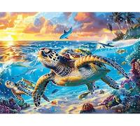 Puzzle 700 Piezas, Animales de Tortugas Marinas Puzzles para Adultos,Rompecabezas de Adultos, Juguetes de Regalo Entretenimento Puzzle, Juego de Rompecabezas