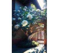 Puzzle 700 Piezas Camelia Blanca, 52x38 cm, Juego Educativo, Reto Creativo, Rompecabezas Imposible, Puzzles 700 Piezas Adultos