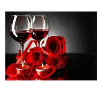 Puzzle 700 Piezas, Línea de vinos Rosas Puzzles para Adultos Niños,Rompecabezas de Adultos, Juguetes de Regalo Entretenimento Puzzle, Juego de Rompecabezas