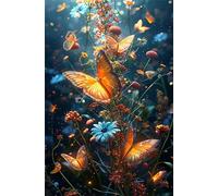 Puzzle 700 Piezas Mariposa Margarita Puzzle, Desarrolla la Logica y la Observaciòn, Ejercita Paciencia Puzzles Adultos 700 Piezas 52 x 38 cm