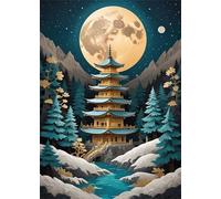 Puzzle 700 Piezas, Paisaje del Moon Loft Puzzles para Adultos,Rompecabezas de Adultos, Juguetes de Regalo Entretenimento Puzzle, Juego de Rompecabezas