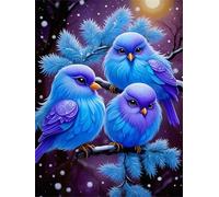 Puzzle 700 Piezas, Pájaros Azules encantadores Puzzles para Adultos,Rompecabezas de Adultos, Juguetes de Regalo Entretenimento Puzzle, Juego de Rompecabezas