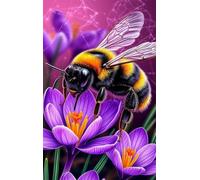 Puzzle 700 Piezas para Adultos y Familia - Abejas Flores | Rompecabezas de 52x38 cm | Juego de Mesa de Descompresión y Relajación Cumpleaños