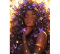 Puzzle 90 Piezas Adultos Arte, Rompecabezas Entretenimiento Creativo, Diversión DIY, Puzzles Clásicos para Adultos, Colorido y con Mujer de la Libertad-Motivo