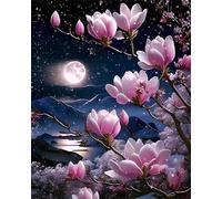 Puzzle 90 Piezas, Luna de Magnolia Puzzles para Adultos,Rompecabezas de Adultos, Juguetes de Regalo Entretenimento Puzzle, Juego de Rompecabezas