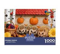 Puzzle A Few Little Erizos De 1000 Piezas Animal Rompecabezas Adultos De 1000 Piezas Juego Entretenimiento Creativo 38x26cm/1000pcs