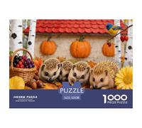 Puzzle A Few Little Erizos De 1000 Piezas Animal Rompecabezas Adultos De 1000 Piezas Obra De Arte Regalo 52x38cm/1000pcs