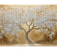 Puzzle Abstracto Árbol la Vida Diseño de Patrones | con Exquisita Caja de Embalaje | Puzzle 5000 Piezas | Piezas Encajan Perfectamente | Letras Parte Posterior | Rompecabezas Toda Familia s7h-237