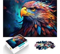 Puzzle adulto 1000 piezas águila 50x75cm con piezas totalmente entrelazadas al azar para jóvenes a partir de 14 años