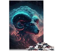 Puzzle adulto 1000 piezas nube de fuego aries juegos educativos en casa juguetes DIY 50x70cm es ideal como regalo para toda la familia