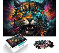 Puzzle adulto 2000 piezas Fantasy guepardo Art Family Fun Puzzle es ideal como regalo para toda la familia de 27,56 pulgadas x 39,37 pulgadas para los 14 años