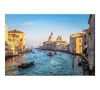 Puzzle adulto de 200 (35 x 25 cm) piezas, Puesta de sol en el Gran Canal de Venecia, juego relajante para adultos, juguete educativo