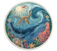 Puzzle Adultos 1000 Piezas Exploración Submarina Desafío Creativo con Naufragios, Peces Tropicales Y Corales. Piezas Interbloqueantes Y Diseño Artístico Mejorar La Concentración.