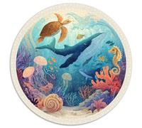 Puzzle Adultos 1000 Piezas Exploración Submarina Desafío Creativo con Naufragios, Peces Tropicales Y Corales. Piezas Interbloqueantes Y Diseño Artístico Mejorar La Concentración.