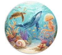 Puzzle Adultos 1000 Piezas Submarino Desde Otro Ángulo Perspectivas Únicas como Vistas Desde El Fondo O La Superficie. Diseño Innovador Y Piezas Resistentes. Ideal para Coleccionistas Y Amantes De La
