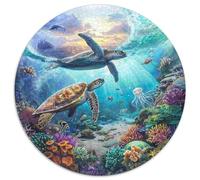 Puzzle Adultos 1000 Piezas Submarino Desde Otro Ángulo Perspectivas Únicas como Vistas Desde El Fondo O La Superficie. Diseño Innovador Y Piezas Resistentes. Ideal para Coleccionistas Y Amantes De La