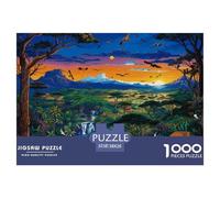 Puzzle African Animals, Rompecabezas para Adultos, Regalo para Niños De 14+ Años, Juego Educativo Y Estimulante, 1000 Piezas, (Primitive Tribes) 38x26cm/1000pcs