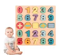 Puzzle Alfabeto y Cifras, Tabla de Puzzle Letras para Eles, Juguete del Alfabeto para el Jardín de Niños, para el Hogar, el Aula, la guardería, Viajes y Fiestas