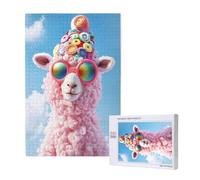 Puzzle Alpaca 5000 Piezas Vistoso Grande Rompecabezas Adultos de Madera, Puzzles Juegos Divertidos/Relajantes/Desafiantes para Adultos y Principiantes, Como Regalo para Amigos y Seres Queridos 2T-1321