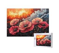 Puzzle Amapola 4000 Piezas Flor Grande Rompecabezas Adultos de Madera, Puzzles Juegos Divertidos/Relajantes/Desafiantes para Adultos y Principiantes, como Regalo para Amigos y Seres Queridos 2T-865