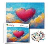 Puzzle Amar Puzzle 1500 Piezas Paisaje, Rompecabezas Imposible Desafiante, Adultos Madera jigsaw, Juegos de Rompecabezas para Toda la Familia con Reducción de Presión, Regalos para Mujeres Hombres R-4