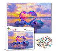 Puzzle Amar Puzzle 4000 Piezas Paisaje, Rompecabezas Imposible Desafiante, Adultos Madera jigsaw, Juegos de Rompecabezas para Toda la Familia con Reducción de Presión, Regalos para Mujeres Hombres H-6