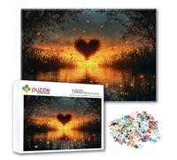 Puzzle Amar Puzzle 4000 Piezas Paisaje, Rompecabezas Imposible Desafiante, Adultos Madera jigsaw, Juegos de Rompecabezas para Toda la Familia con Reducción de Presión, Regalos para Mujeres Hombres F-4
