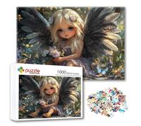 Puzzle Ángel Puzzle 4000 Piezas Hada, Rompecabezas Imposible Desafiante, Adultos Madera Jigsaw, Juegos de Rompecabezas para Toda la Familia con Reducción de Presión, Regalos para Mujeres Hombres W-1
