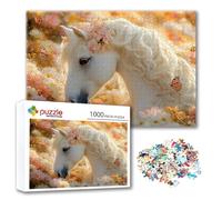 Puzzle Animal Puzzle 4000 Piezas Caballo, Rompecabezas Imposible Desafiante, Adultos Madera Jigsaw, Juegos de Rompecabezas para Toda la Familia con Reducción de Presión, Regalos para Mujeres A-9