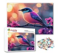 Puzzle Animal Puzzle 4000 Piezas Pájaro, Rompecabezas Imposible Desafiante, Adultos Madera Jigsaw, Juegos de Rompecabezas para Toda la Familia con Reducción de Presión, Regalos para Mujeres N-0