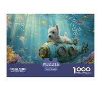 Puzzle Animales 1000 Piezas con Escenas Hilarantes Puzzles 1000 Piezas para Adultos, Un Regalo Que Siempre Acierta 70x50cm/1000pcs