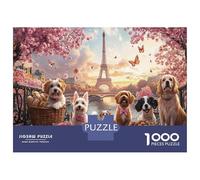 Puzzle Animales 1000 Piezas con Estilo Artístico Único - Puzzles 1000 Piezas para Adultos, Cada Montaje Es Una Nueva Aventura Visual 38x26cm/1000pcs