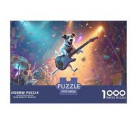 Puzzle Animales 1000 Piezas con Toque De Humor - Puzzles 1000 Piezas para Adultos, Una Obra De Arte para Montar Y Enmarcar En Casa 38x26cm/1000pcs