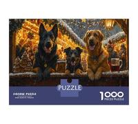 Puzzle Animales 1000 Piezas con Toque De Humor - Puzzles 1000 Piezas para Adultos, Una Obra De Arte para Montar Y Enmarcar En Casa 38x26cm/1000pcs