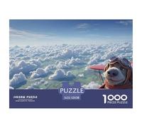 Puzzle Animales 1000 Piezas con Toque Onírico - Puzzles 1000 Piezas para Adultos, Transforma Tu Sala En Una Galería De Arte Personal 52x38cm/1000pcs