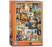 Puzzle - Antiguo Bicicleta Poster - 1000 Piezas