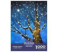 Puzzle árbol De 1000 Piezas Interesante Personal Rompecabezas Adultos De 1000 Piezas Obra De Arte Entretenimiento Creativo 70x50cm/1000pcs