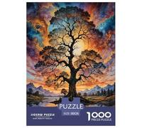 Puzzle árbol De 1000 Piezas Interesante Personal Rompecabezas para Adultos De 1000 Piezas Juego Regalo 38x26cm/1000pcs