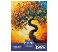Puzzle Árbol de la Vida De 1000 Piezas Interesante Rompecabezas Adultos De 1000 Piezas Obra De Arte Hobby 38x26cm/1000pcs