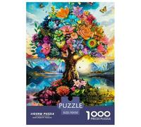Puzzle Árbol de la Vida De 1000 Piezas Interesante Rompecabezas para Adultos De 1000 Piezas Juego Entretenimento 70x50cm/1000pcs