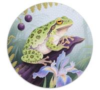 Puzzle Árbol Rana 1000 Piezas para Adultos Y Niños Juego Familiar De Cochetón Rompecabezas Rana Plantas Decorativo Regalo para Hombre 1000pcs (67.5x67.5cm)