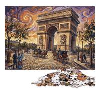 Puzzle Arco de Triunfo de 1000 Piezas, Juego de Puzzle Relajante