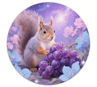 Puzzle Ardilla 1000 Piezas para Adultos Y Niños Juego Familiar Puzzles Uvas Ardilla Decorativo Regalo Original 1000pcs (67.5x67.5cm)